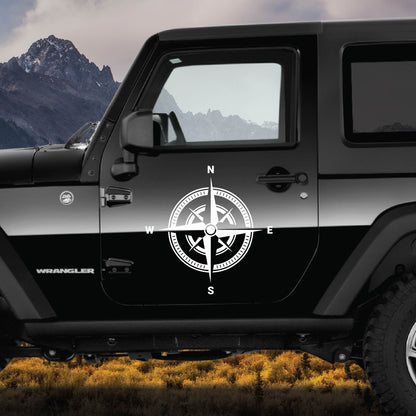 Compass Vehicle Decal