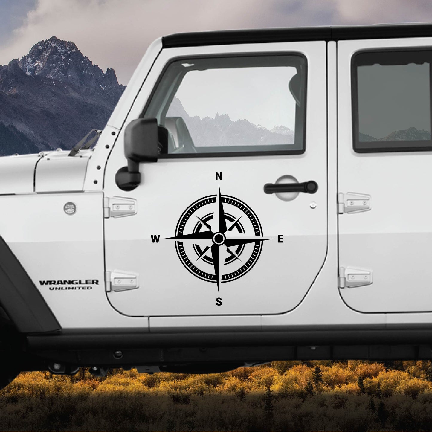 Compass Vehicle Decal