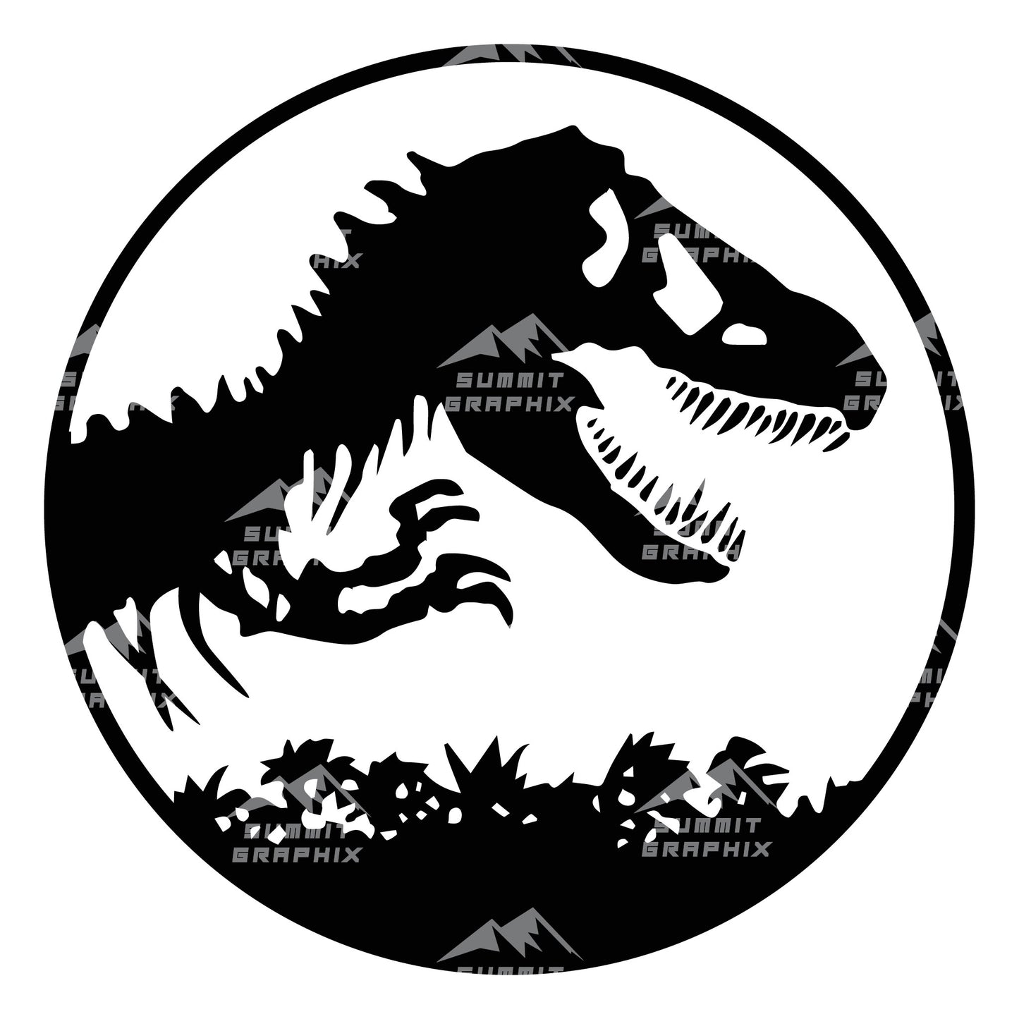 Jurassic Park Dinosaur Decal